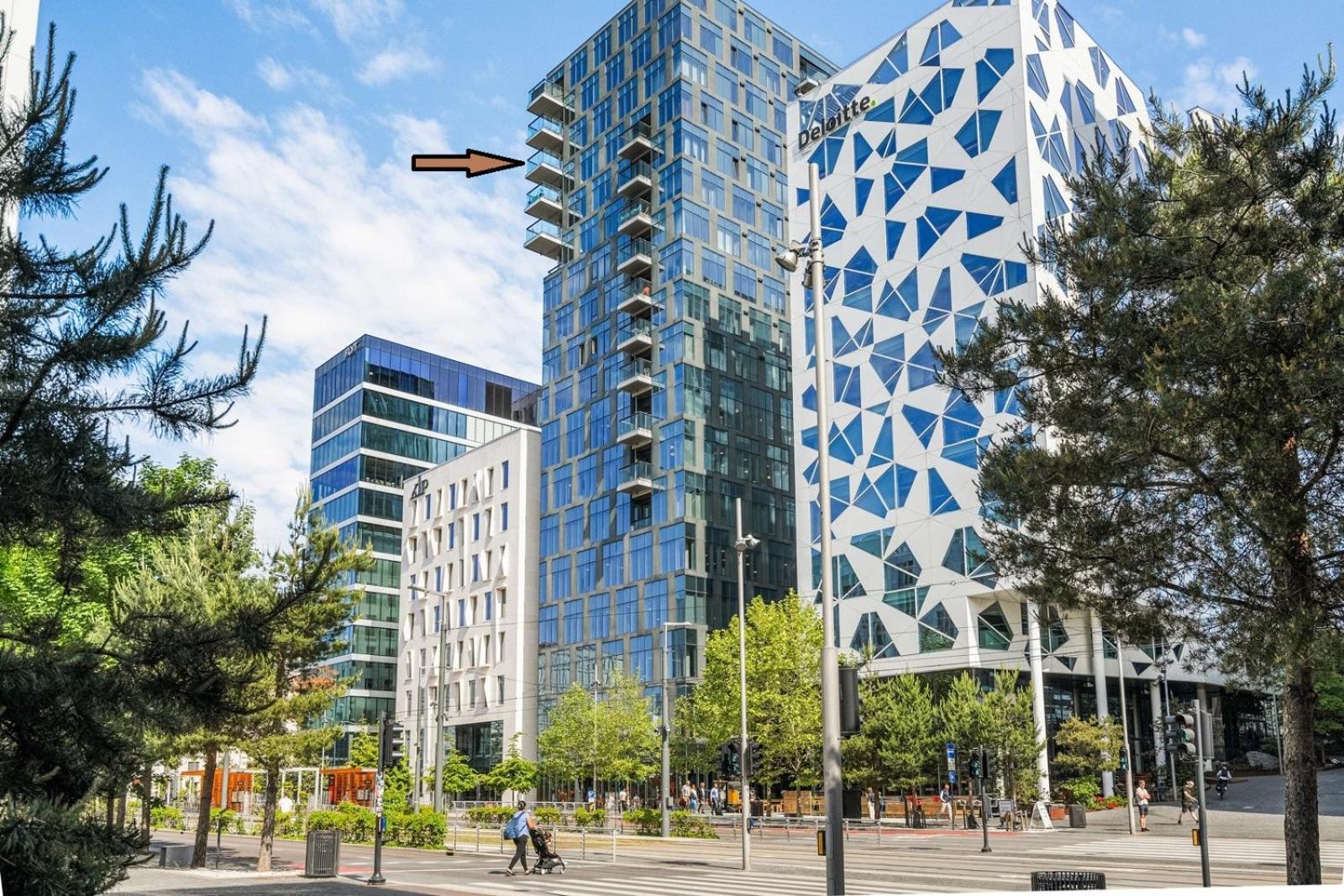 Modern 2Bed Room Sea View Apartment @ Oslo Barcode 외부 사진